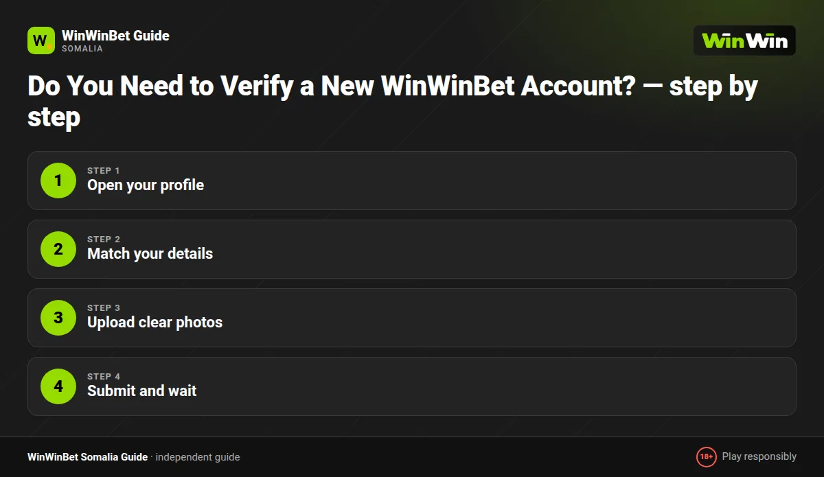 Do You Need to Verify a New WinWinBet Account? — step by step
