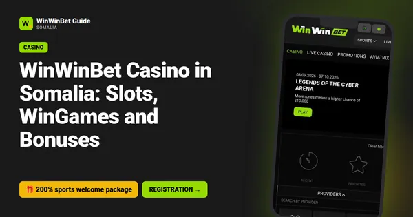WinWinBet Casino in Somalia: Slots, WinGames and Bonuses