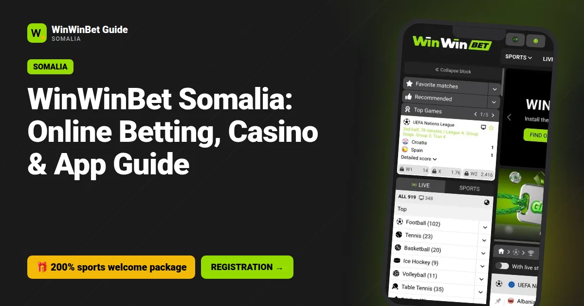 WinWinBet Somalia: Online Betting, Casino & App Guide