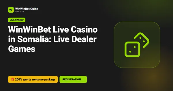 WinWinBet Live Casino in Somalia: Live Dealer Games