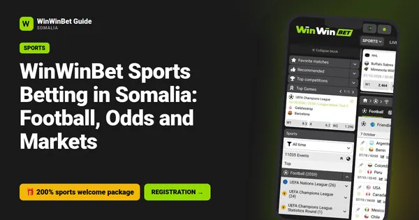 WinWinBet Sports Betting in Somalia: Football, Odds and Markets